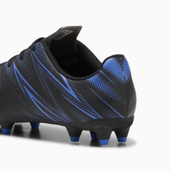 ATTACANTO FG/AG Youth Football Boots, PUMA Black-Bluemazing, large-MEX