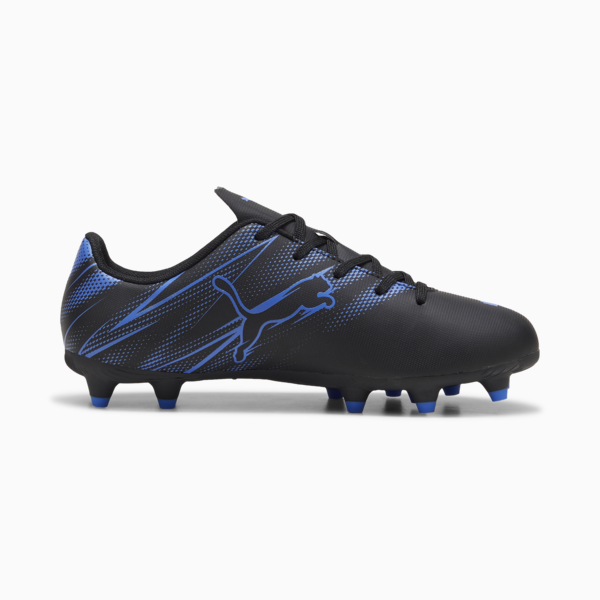 ATTACANTO FG/AG Youth Football Boots, PUMA Black-Bluemazing, large-MEX