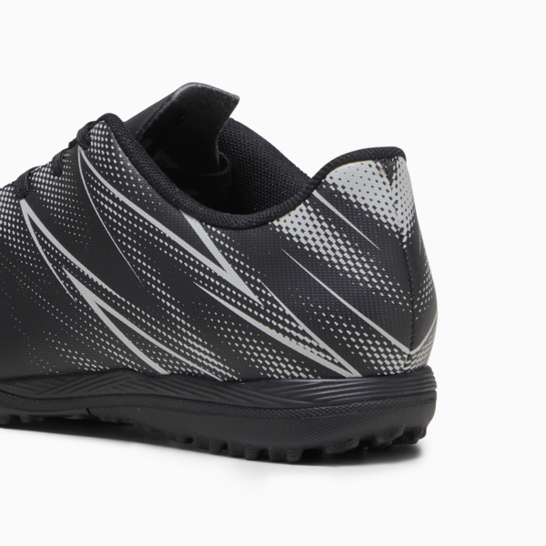 Tacos de futbol ATTACANTO TT para adolescentes, PUMA Black-Silver Mist, large-MEX
