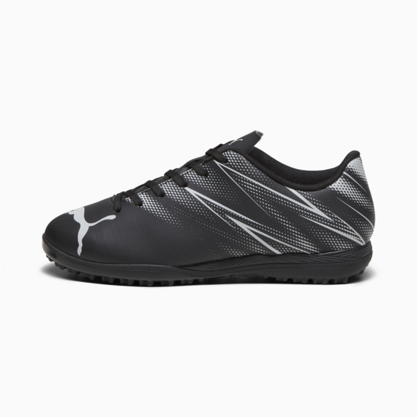 Tacos de futbol ATTACANTO TT para adolescentes, PUMA Black-Silver Mist, large-MEX