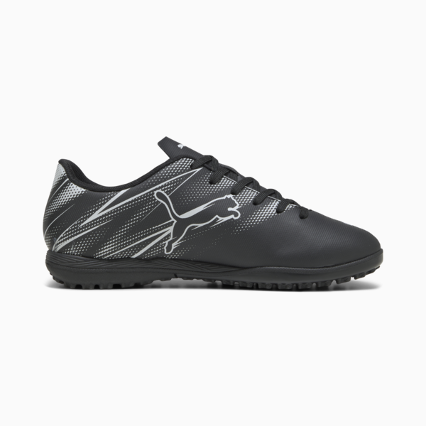 Tacos de futbol ATTACANTO TT para adolescentes, PUMA Black-Silver Mist, large-MEX