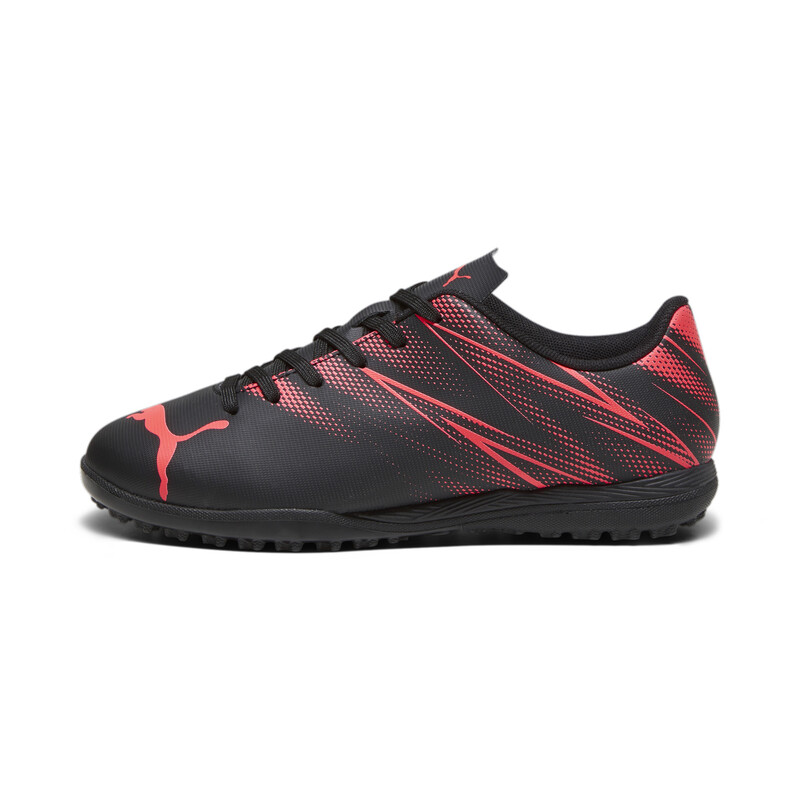 

PUMA ATTACANTO TT Youth Football Boots, Black/pink