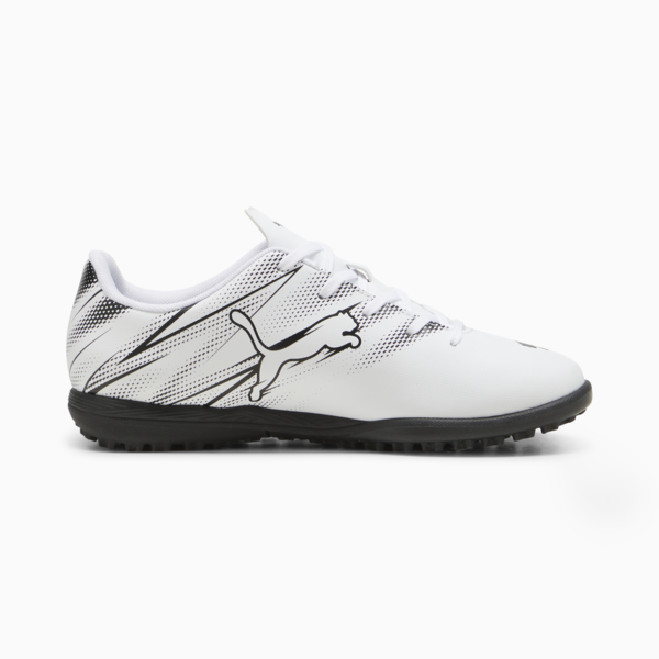 ATTACANTO TT Youth Football Boots, PUMA White-PUMA Black, large-MEX