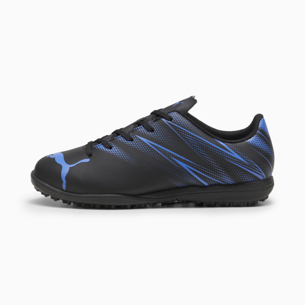 ATTACANTO TT Youth Football Boots, PUMA Black-Bluemazing, large-MEX