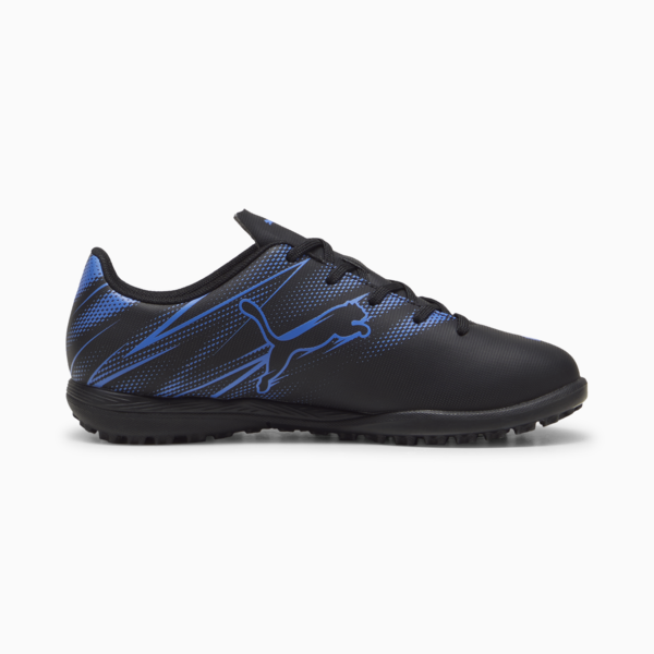 ATTACANTO TT Youth Football Boots, PUMA Black-Bluemazing, large-MEX