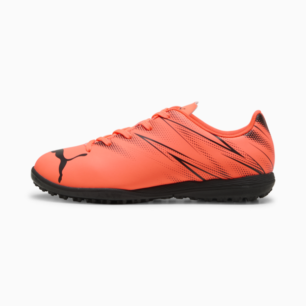 Tacos de futbol ATTACANTO TT para adolescentes, Glowing Red-PUMA Black, large-MEX