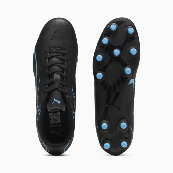VITORIA FG/AG Football Boots, PUMA Black-Luminous Blue, large-MEX