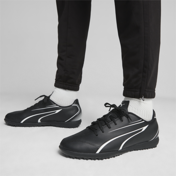 Tacos de fútbol VITORIA TT, PUMA Black-PUMA White, large-MEX