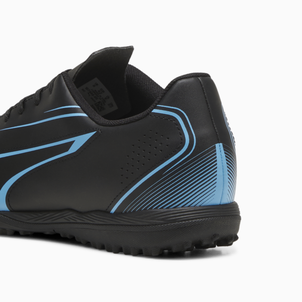 VITORIA TT Football boots, PUMA Black-Luminous Blue, large-ZAF