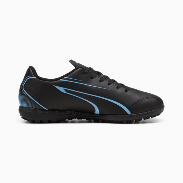 VITORIA TT Football boots, PUMA Black-Luminous Blue, large-ZAF