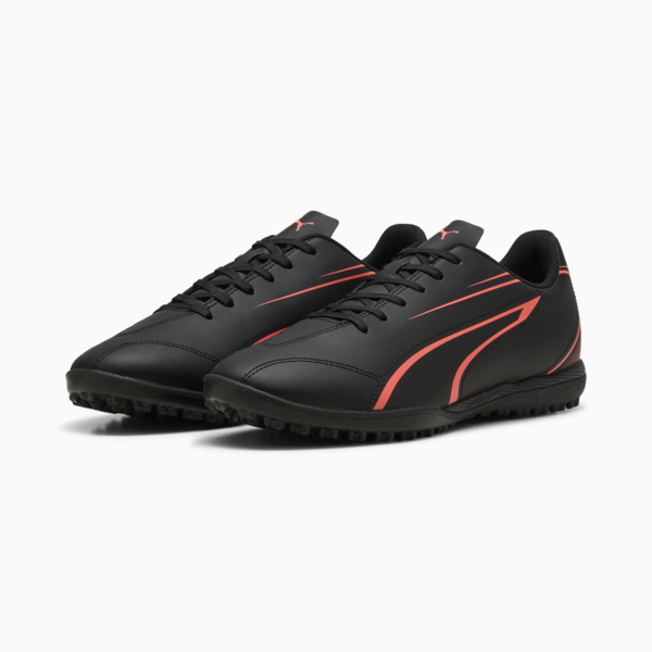 Tacos de fútbol VITORIA TT, PUMA Black-Glowing Red, large-MEX
