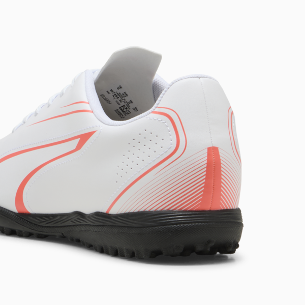 VITORIA TT Football boots, PUMA White-Glowing Red, large-MEX