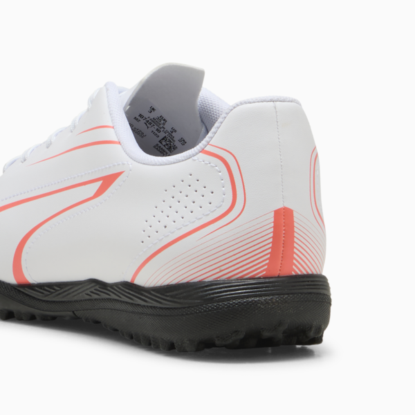 Tacos de fútbol Adolescente VITORIA TT, PUMA White-Glowing Red, large-MEX