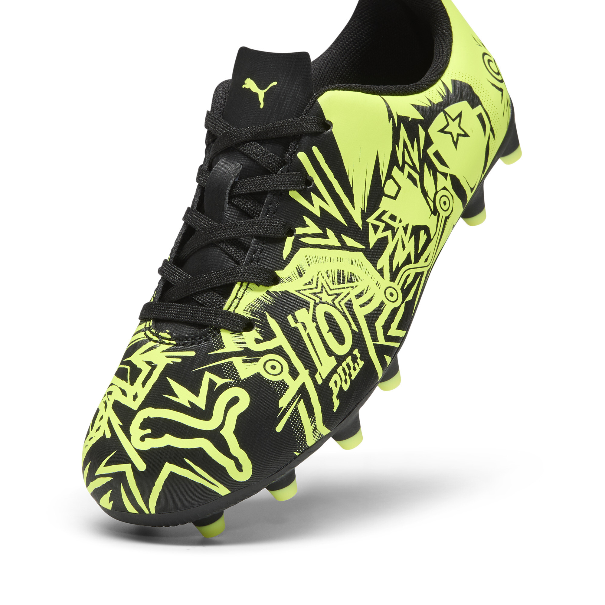 PUMA x CHRISTIAN PULISIC TACTO II Kids' Firm/Artificial Ground Soccer Cleats - Picture 10 of 15