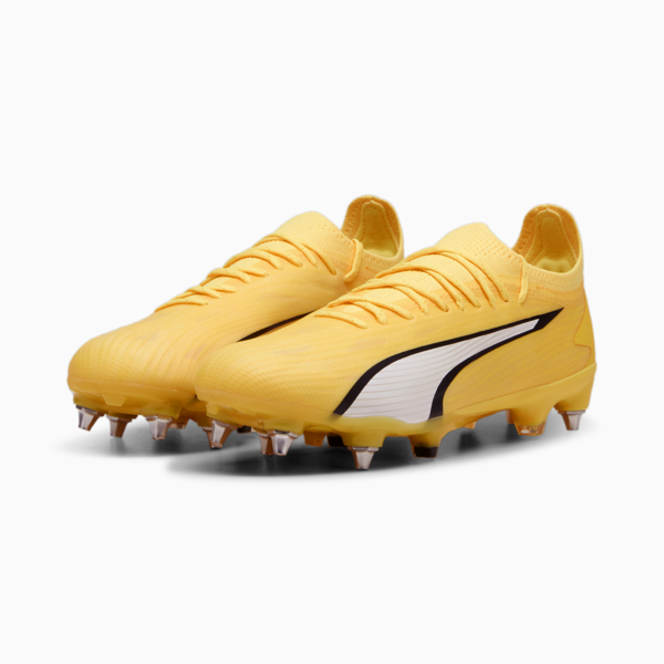 ULTRA ULTIMATE MxSG Men's Football Boots Unisex, Yellow Blaze-PUMA White-PUMA Black, large-ZAF