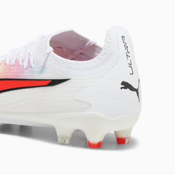 ULTRA ULTIMATE FG/AG Women's Football Boots, PUMA White-PUMA Black-Fire Orchid, large-ZAF