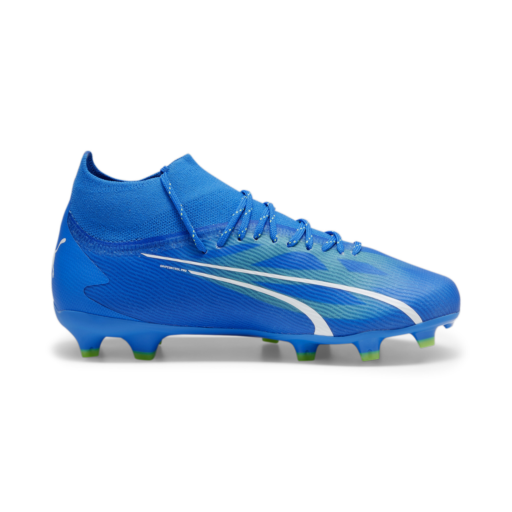 Puma ULTRA PRO FG/AG Youth Football Boots, Blue, Size 32, Shoes
