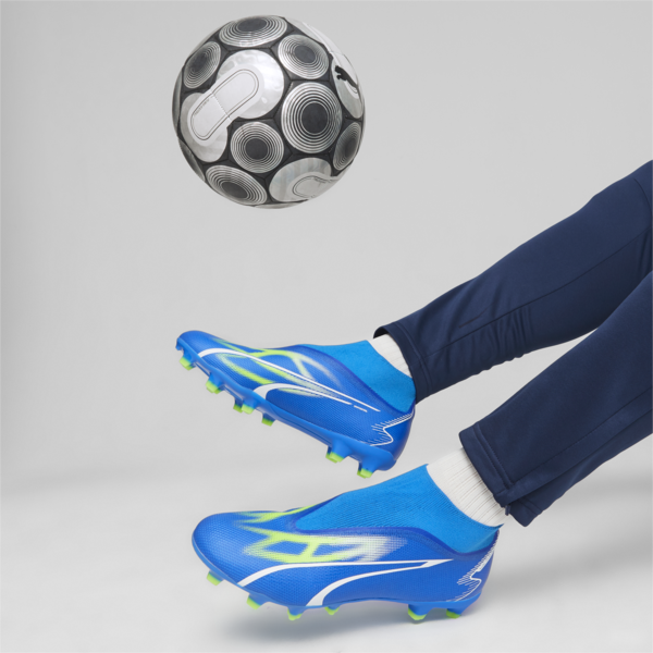 ULTRA MATCH+ LL FG/AG Men's Football Boots, Ultra Blue-PUMA White-Pro Green, large-ZAF