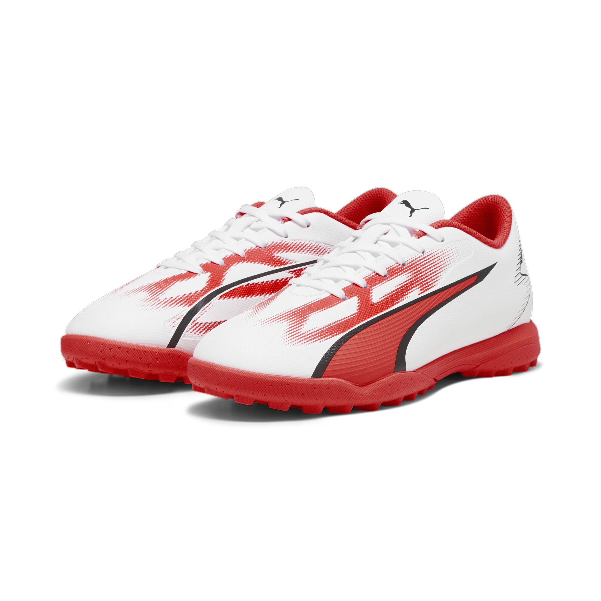 Puma ULTRA PLAY TT Youth Football Boots, White, Size 28, Shoes