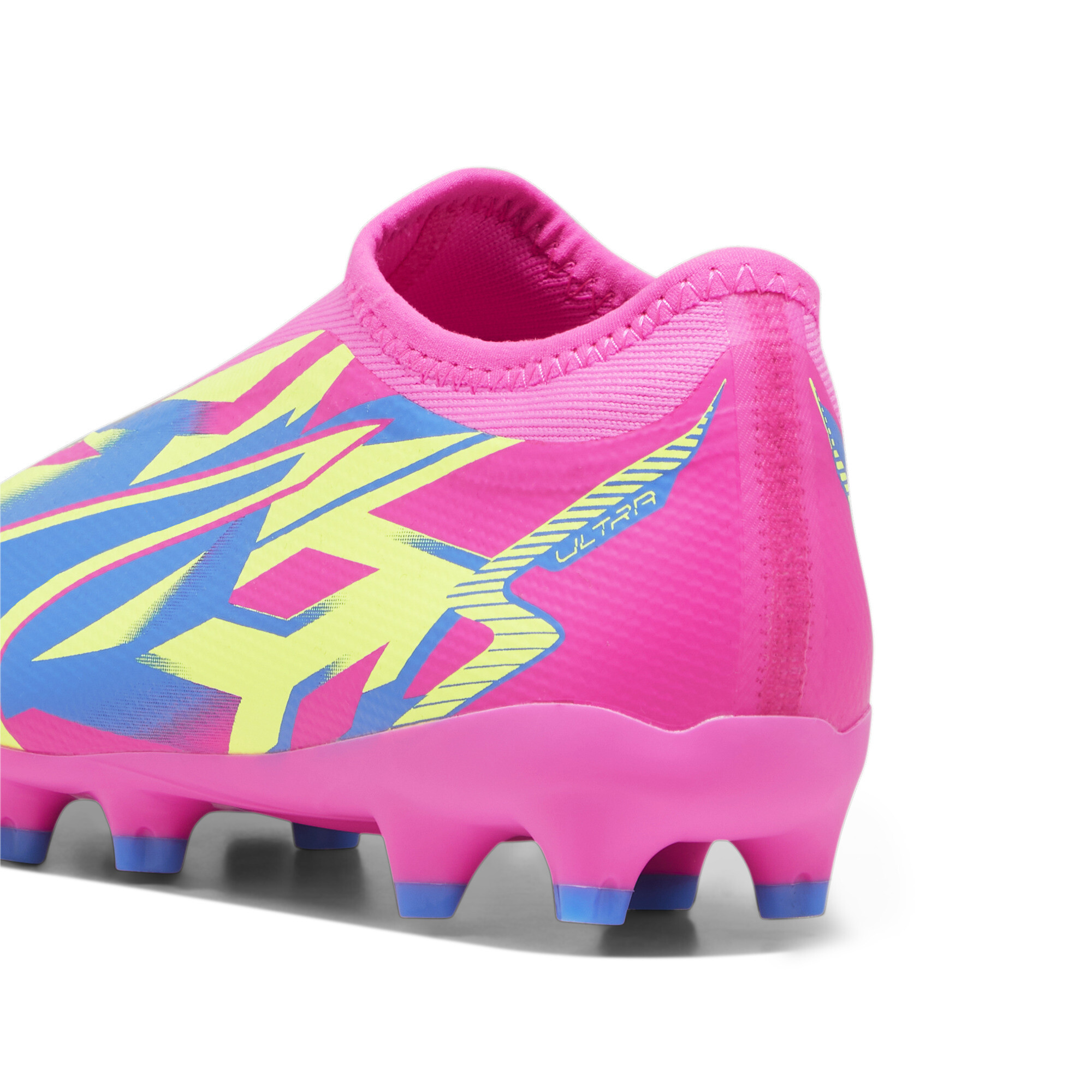 Puma ULTRA MATCH LL ENERGY FG/AG Youth Football Boots, Pink, Size 29, Shoes