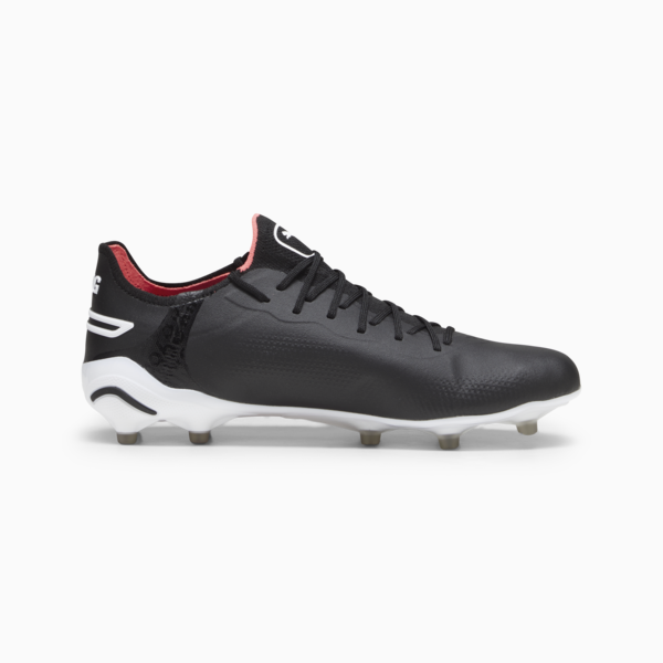 Botines de fútbol Puma KING ULTIMATE FG/AG, PUMA Black-PUMA White-Fire Orchid, large-ARG