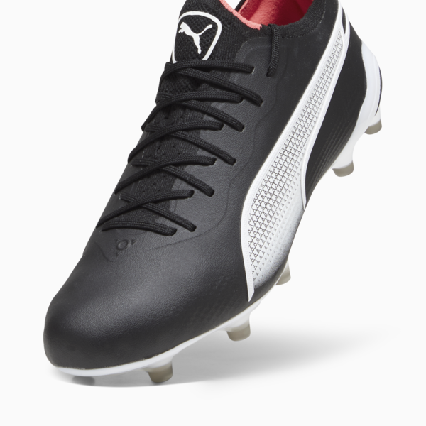 Tacos de fútbol KING ULTIMATE FG/AG, PUMA Black-PUMA White-Fire Orchid, large-MEX