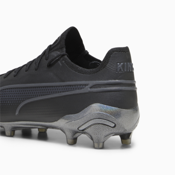 Botines de fútbol Puma KING ULTIMATE FG/AG, PUMA Black-Asphalt, large-ARG