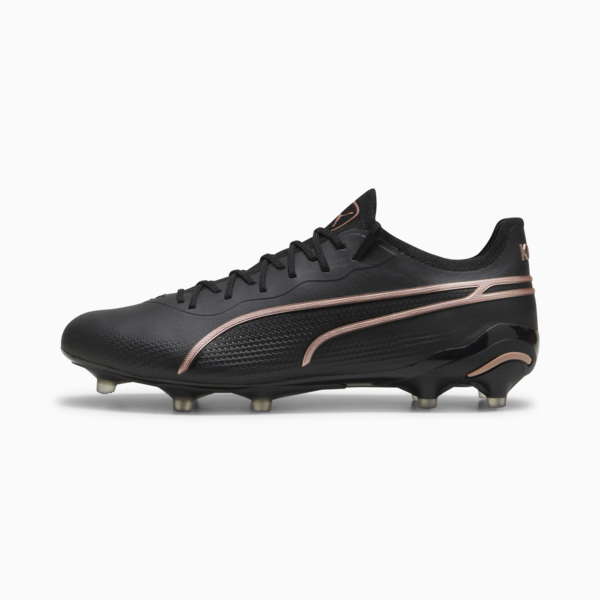 KING ULTIMATE FG/AG Football Boots Unisex, PUMA Black-Copper Rose, large-ZAF