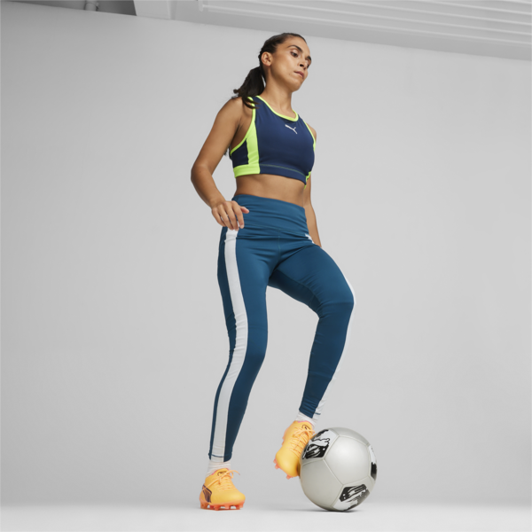 KING ULTIMATE FG/AG Women's Football Boots, Sun Stream-PUMA Black-Sunset Glow, large-ZAF