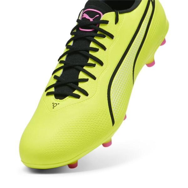 Botines KING PRO FG/AG, Electric Lime-PUMA Black-Poison Pink, large-ARG