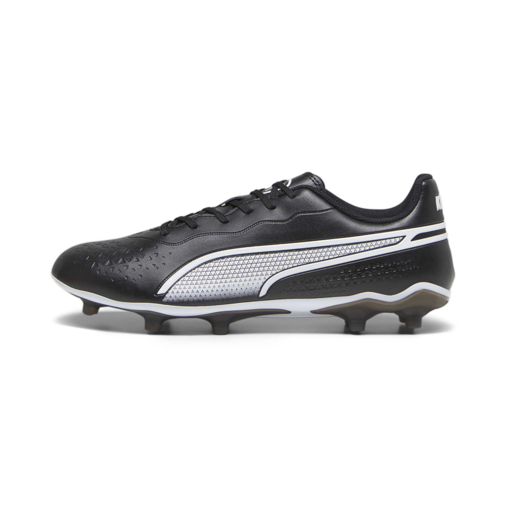 Men's Puma KING MATCH FG/AG Football Boots, Black, Size 40, Shoes