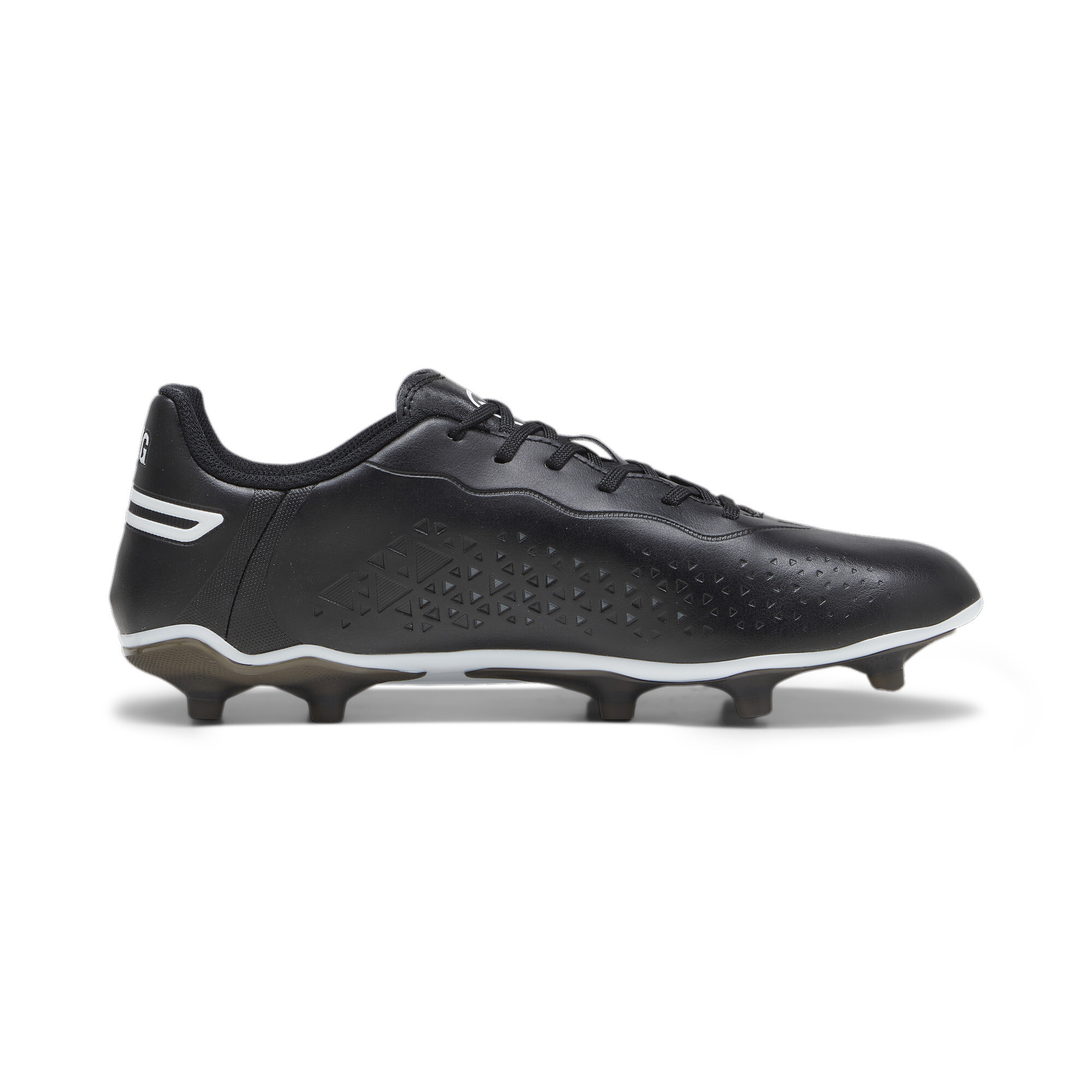 Men's PUMA KING MATCH FG/AG Football Boots In Black, Size EU 41