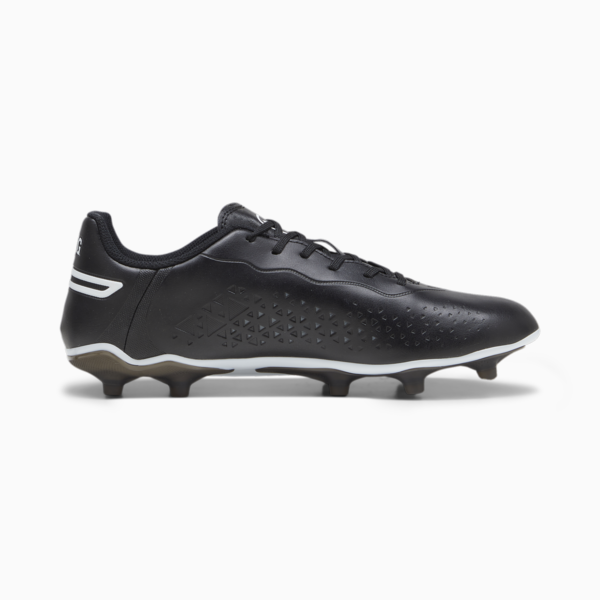 KING MATCH FG/AG Football Boots Unisex, PUMA Black-PUMA White, large-ZAF