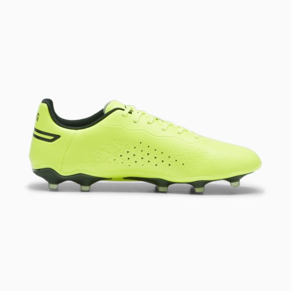 KING MATCH FG/AG Football Boots Unisex, Electric Lime-PUMA Black, large-ZAF