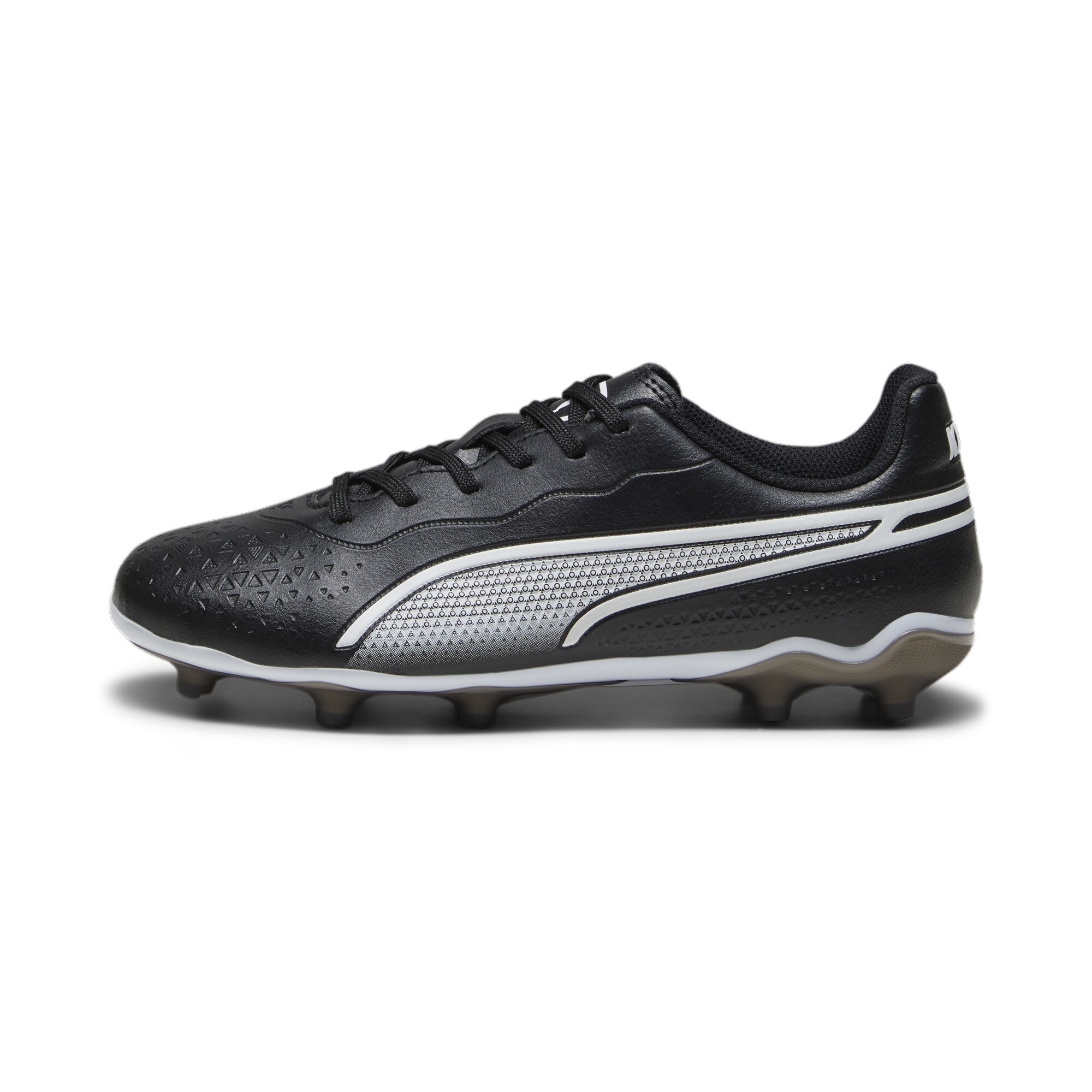 Puma KING MATCH FG/AG Youth Football Boots, Black, Size 36, Shoes