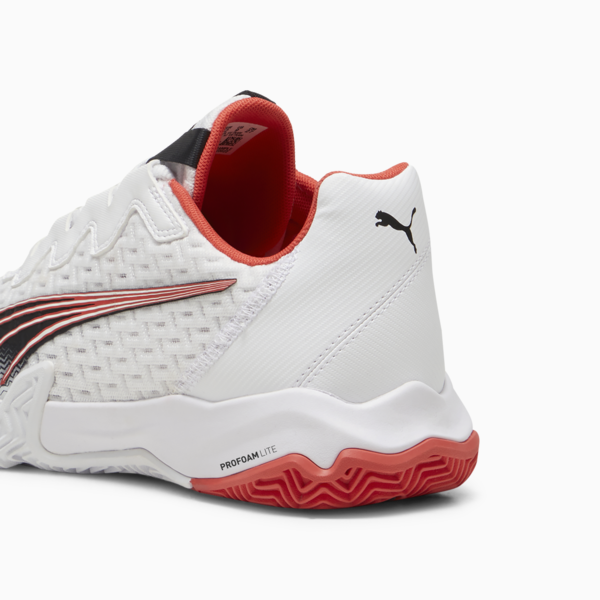 Zapatillas de Pádel NOVA Elite, PUMA White-PUMA Black-Active Red, large-ARG