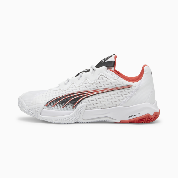 Zapatillas de Pádel NOVA Elite, PUMA White-PUMA Black-Active Red, large-ARG