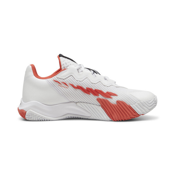 Zapatillas de Pádel NOVA Elite, PUMA White-PUMA Black-Active Red, large-ARG