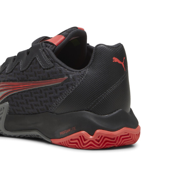 Zapatillas de Pádel NOVA Elite, Flat Dark Gray-PUMA Black-Flat Medium Gray-Active Red, large-ARG