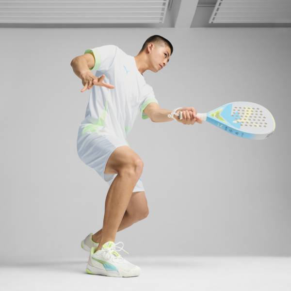 Zapatillas de Pádel NOVA Elite, PUMA White-Luminous Blue-Fizzy Apple-Shadow Gray, large-ARG