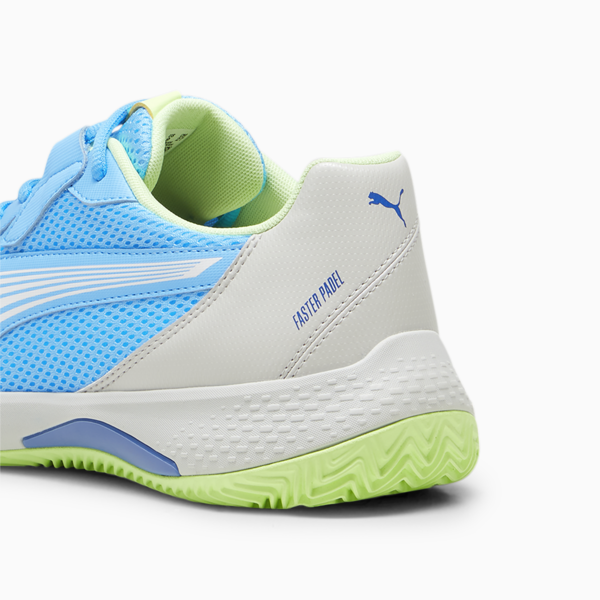 Tenis de pádel NOVA Court, Luminous Blue-PUMA White-Glacial Gray, large-MEX