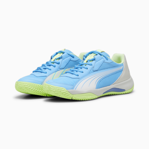 Tenis de pádel NOVA Court, Luminous Blue-PUMA White-Glacial Gray, large-MEX