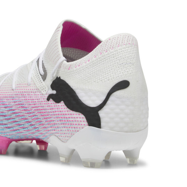 Botín de fútbol FUTURE 7 ULTIMATE FG/AG, PUMA White-PUMA Black-Poison Pink, large-ARG