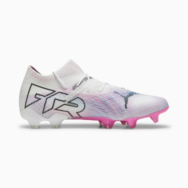 Botines de fútbol FUTURE 7 ULTIMATE FG/AG, PUMA White-PUMA Black-Poison Pink, large-ARG