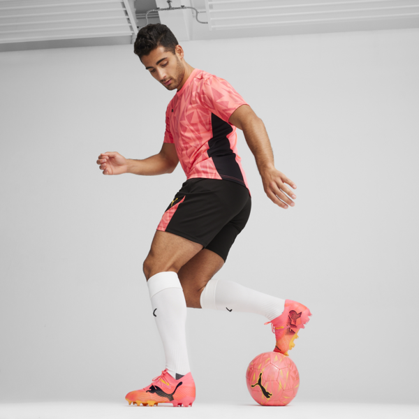 FUTURE 7 ULTIMATE FG/AG Football Boots, Sunset Glow-PUMA Black-Sun Stream, large-ZAF
