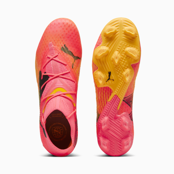 FUTURE 7 ULTIMATE FG/AG Football Boots, Sunset Glow-PUMA Black-Sun Stream, large-ZAF
