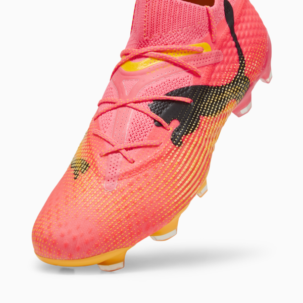 FUTURE 7 ULTIMATE FG/AG Football Boots, Sunset Glow-PUMA Black-Sun Stream, large-ZAF