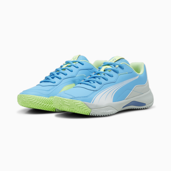 Tenis de pádel NOVA Smash, Luminous Blue-PUMA White-Glacial Gray, large-MEX