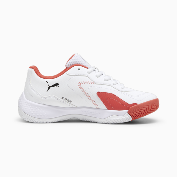 Tenis de pádel juvenil NOVA Smash, PUMA White-PUMA Black-Active Red, large-MEX
