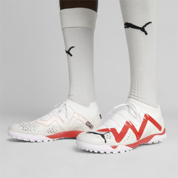 Botines FUTURE MATCH TT ADP, PUMA White-PUMA Black-Fire Orchid, large-ARG